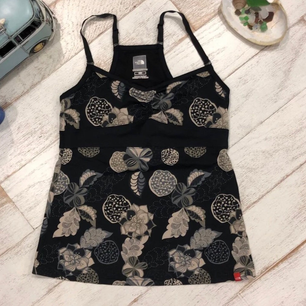 Black & Beige Tank Medium